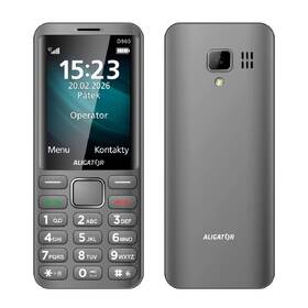 Mobilný telefón Aligator D860 Dual SIM sivý

 obrázok produktu 6 z 8