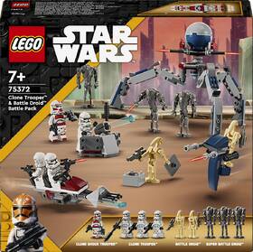 Stavebnica LEGO® Star Wars™ 75372 Bitevní balíček klonového vojáka a bitevního droida 

 obrázok produktu 8 z 9