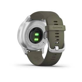 Inteligentné hodinky Garmin vivomove3 Style Silver / Green 

 obrázok produktu 6 z 7