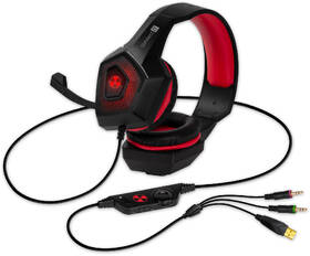 Headset Connect IT Battle RNBW Edition 2 čierny/červený

 obrázok produktu 5 z 9