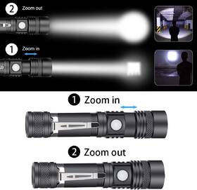 Lampáš Solight s cyklo držiakom, 400lm, fokus, Li-Ion, USB čierna

 obrázok produktu 3 z 5