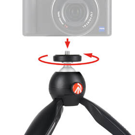 Statív Manfrotto PIXI mini čierny/ocel

 obrázok produktu 3 z 6