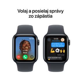 Inteligentné hodinky Apple GPS 40mm temne atramentový hliník - temne atramentový športový remienok - S/M 

 obrázok produktu 3 z 6