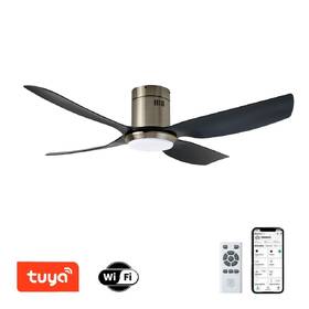 LED stropné svietidlo IMMAX NEO LITE PURE SMART LED s ventilátorom, 24W, Wi-Fi, TUYA čierne/strieborné

 obrázok produktu 2 z 8