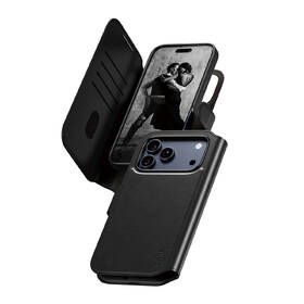 Puzdro na mobil flipové PanzerGlass CARE MagSafe Tango 2v1 Wallet na Apple iPhone 17 Pro Max čierne

 obrázok produktu 1 z 5