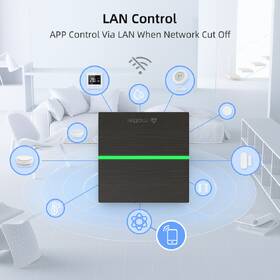 Riadiaca jednotka IMMAX NEO Matter Bridge Smart, Zigbee 3.0, Thread, LAN, Wi-Fi, TUYA čierna

 obrázok produktu 11 z 11