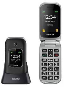 Mobilný telefón Aligator V650 Senior čierny/strieborný

 obrázok produktu 2 z 2