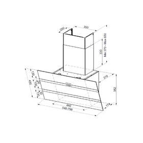 Odsávač pár Faber STEELMAX EV8 BK/X A55 čierny/nerez/sklo

 obrázok produktu 3 z 3