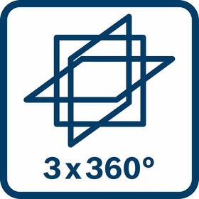 Krížový laser Bosch Professional GLL 3-80 

 obrázok produktu 7 z 8