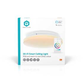 LED stropné svietidlo Nedis SmartLife Wi-Fi, RGB biele

 obrázok produktu 10 z 10