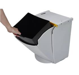 Odpadkový kôš na triedený odpad Denox 24300.790, 25 l sivý

 obrázok produktu 2 z 5