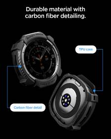 Remienok Spigen Rugged Armor na Samsung Galaxy Watch Ultra 2 (47mm) čierny

 obrázok produktu 12 z 15