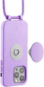 Kryt na mobil PopSockets Just Elegance na Apple iPhone 14 Pro fialový

 obrázok produktu 3 z 4