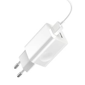Nabíjačka do siete Baseus 1xUSB, Quick Charge 3.0, 24W biela

 obrázok produktu 1 z 7