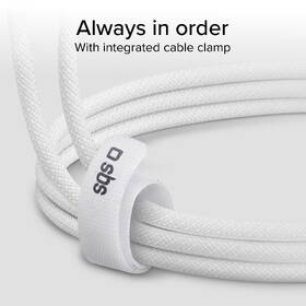 Kábel SBS USB-C/USB-C, PD, 100 W, 1,5 m sivý

 obrázok produktu 6 z 8