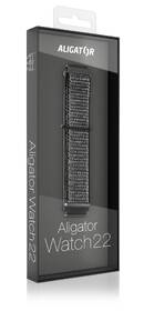 Remienok Aligator 22AW0015, nylonový 22mm čierny

 obrázok produktu 2 z 2