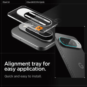 Tvrdené sklo Spigen tR EZ Fit Optik na Google Pixel 10 (2 ks) 

 obrázok produktu 13 z 14