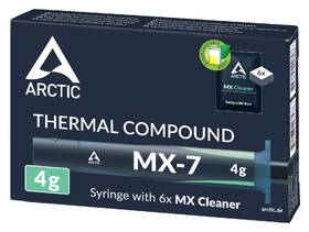 Tepelne vodivá pasta Arctic Cooling MX-7, 4 g + 6 ks MX Cleaner sivá

 obrázok produktu 1 z 3