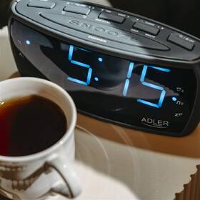 Rádiobudík Adler AD1121 čierny/strieborný

 obrázok produktu 9 z 11