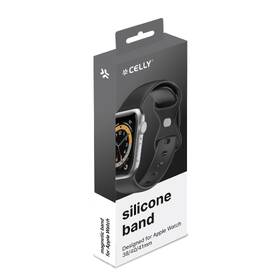 Remienok Celly silikonový na Apple Watch 38/40/41 mm čierny

 obrázok produktu 2 z 2