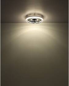 LED stropné svietidlo GLOBO Cirilla, s ventilátorom čierne

 obrázok produktu 6 z 7