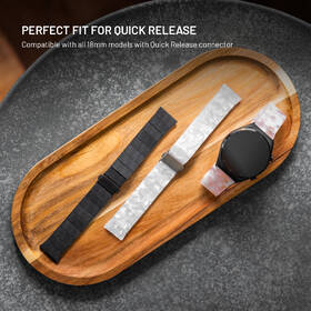 Remienok FIXED Resin Strap s Quick Release 18mm ružový

 obrázok produktu 1 z 6