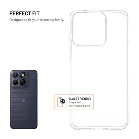 Kryt na mobil FIXED Story na Motorola Edge 70 Fusion 5G priehľadný

 obrázok produktu 1 z 7