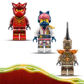 Stavebnica LEGO® NINJAGO® 71851 Kaiov bojový balíček s dračím oblekom 

 obrázok produktu 2 z 8