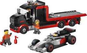 Stavebnica LEGO® City 60493 Výstavný nákladiak F1® s pretekárskym autom Audi F1® 

 obrázok produktu 1 z 9