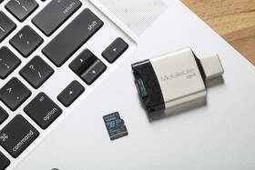 Pamäťová karta Kingston MicroSDXC 64GB UHS-I U3 (90R/45W) + adapter 

 obrázok produktu 8 z 12