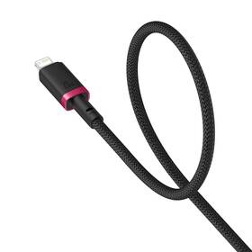 Kábel Baseus Dura USB-C/Lightning, 20W, 1m čierny/červený

 obrázok produktu 2 z 16