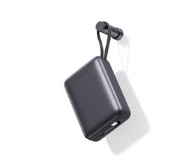 Powerbank Swissten s integrovanými káblami USB-C a Lightning, 20000 mAh strieborný

 obrázok produktu 1 z 3