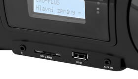 Rádioprijímač DAB+/CD GoGEN CDM 425 BTDAB čierny/strieborný

 obrázok produktu 4 z 11