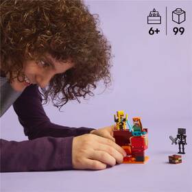 Stavebnica LEGO® Minecraft®  21266 Lávová bitva v Netheru 

 obrázok produktu 4 z 9