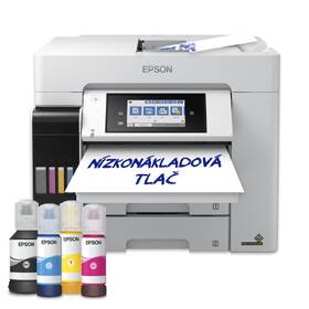 Tlačiareň multifunkčná Epson EcoTank L6580 biela

 obrázok produktu 1 z 10