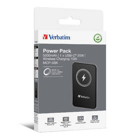 Powerbank Verbatim Charge 'n' Go 5000 mAh čierny

 obrázok produktu 6 z 6