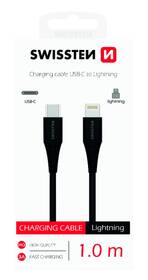 Kábel Swissten USB-C/Lightning, 1m čierny

 obrázok produktu 1 z 1
