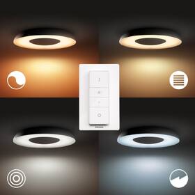 LED stropné svietidlo Philips Still White Ambiance, kruhové 39cm čierne

 obrázok produktu 3 z 6