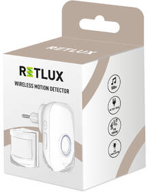 Detektor pohybu RETLUX RDB 113 s bezdrôtovým PIR senzorom biely

 obrázok produktu 8 z 8