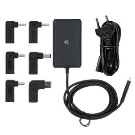 Sieťový adaptér Nedis GaN 65 W, univerzální, USB-C + 6 adaptérů čierny

 obrázok produktu 2 z 4