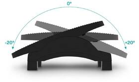Opierka nôh Connect IT FOR HEALTH DoubleLegPad PRO čierna

 obrázok produktu 4 z 4