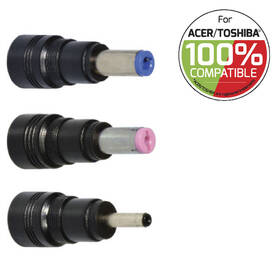 Sieťový adaptér PORT CONNECT Acer/Toshiba 65W (max.90W), 3x Acer/Toshiba plug čierny

 obrázok produktu 2 z 4
