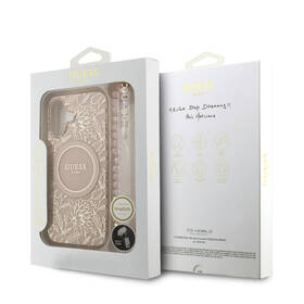 Kryt na mobil Guess IML Flowers Allover Strap MagSafe na Apple iPhone 17 ružový

 obrázok produktu 7 z 7