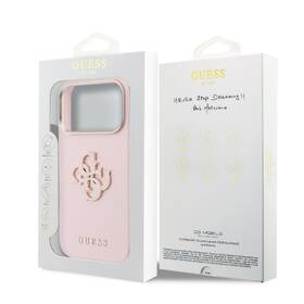 Kryt na mobil Guess PU Resin Logo na Apple iPhone 17 Pro Max ružový

 obrázok produktu 6 z 6