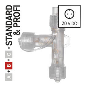 Rozbočovač EMOS T pre spojovacie reťaze Standard transparentné, vonkajšie aj vnútorné 

 obrázok produktu 3 z 7