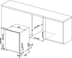 Umývačka riadu Whirlpool WIO 3T133 PLE 

 obrázok produktu 8 z 8