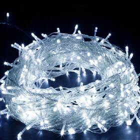 Vianočné osvetlenie ColorWay vonkajšie, 192 LED, 220V AC, 6× 0,6m, studená biela 

 obrázok produktu 3 z 19