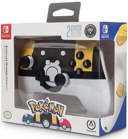 Gamepad PowerA Enhanced Wireless Controller, Nintendo Switch - Pokemon Ultra Ball čierny/biely

 obrázok produktu 4 z 5