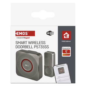 Zvonček bezdrôtový EMOS GoSmart P5735SS strieborný

 obrázok produktu 17 z 19