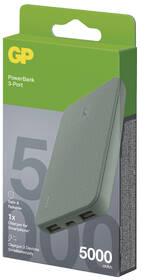Powerbank GP B+ Series, 12W 5000 mAh sivý/zelený

 obrázok produktu 4 z 5